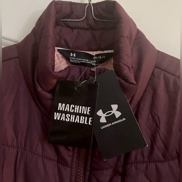 Brand new “Under Armour “coat for women.Size-L,color purple (burgundy). - Picture 7 of 11